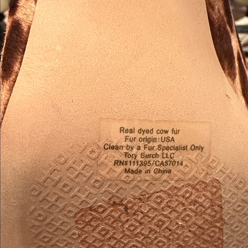 NWOT “TORY BURCH” leopard print Boots 🥾 - Picture 6 of 8